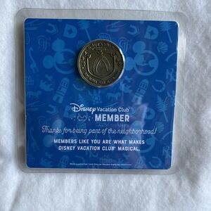 Disney Vacation Club DVC Member Aulani Collectors Coin Medallion Sealed Hawaii